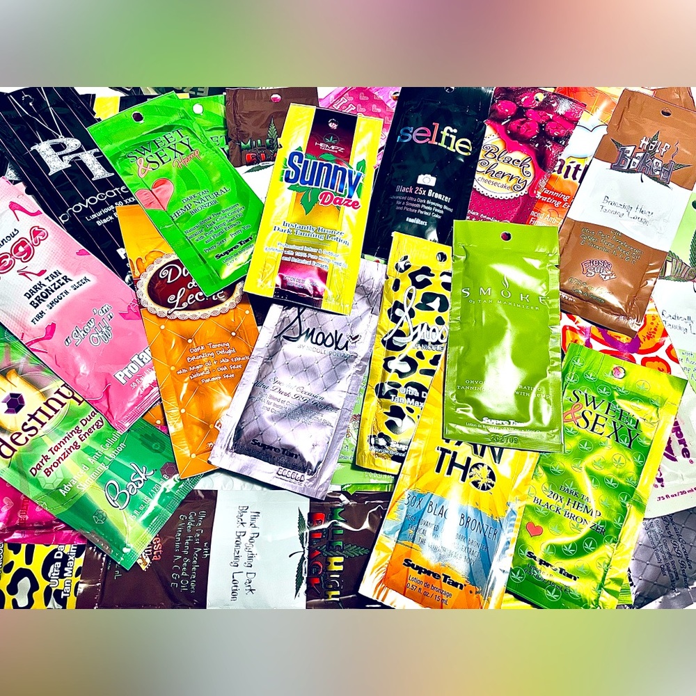 Indoor Tanning Lotion Packets 10/$15